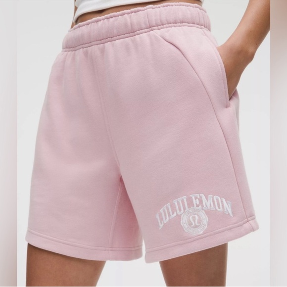 Lululemon Athletica Light Pink Athletic Shorts - Picture 1 of 4